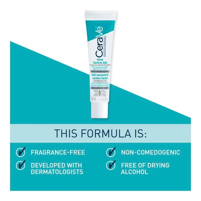 CeraVe Acne Control Gel, 40ml