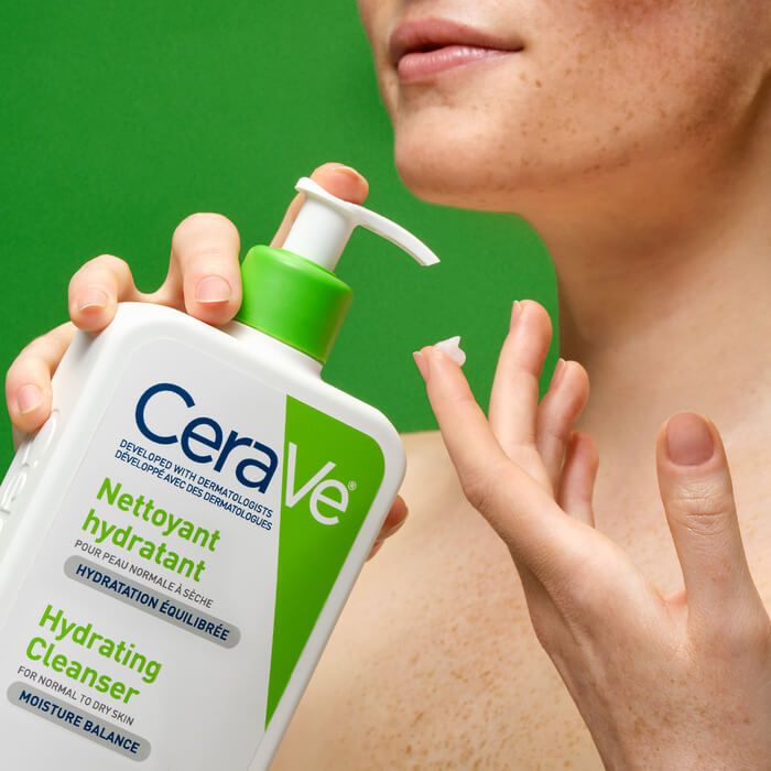 CeraVe Hydrating Facial Cleanser Travel Size, 87ml
