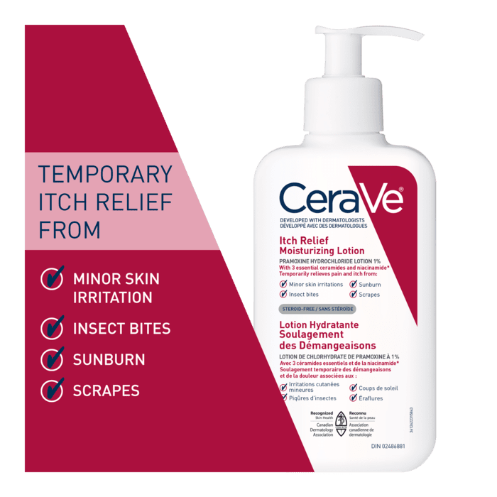 CeraVe Itch Relief Moisturizing Lotion, 237ml