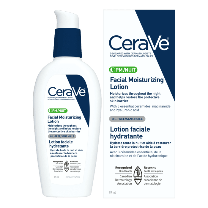 CeraVe PM Facial Moisturizing Lotion, 89ml