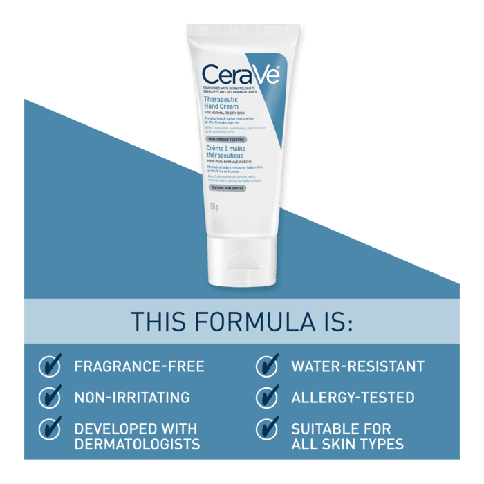 CeraVe Therapeutic Hand Cream, 85g