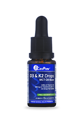 CanPrev D3 & K2 Drops - MCT Base