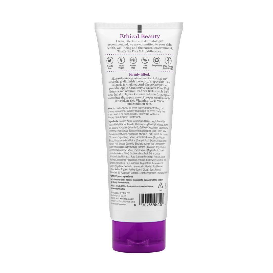 Derma E Crepey Skin Pre-Treatment Exf Scrub