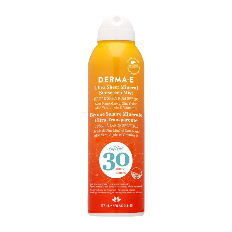 Derma E SPF30 Ultra Sheer Mineral Mist