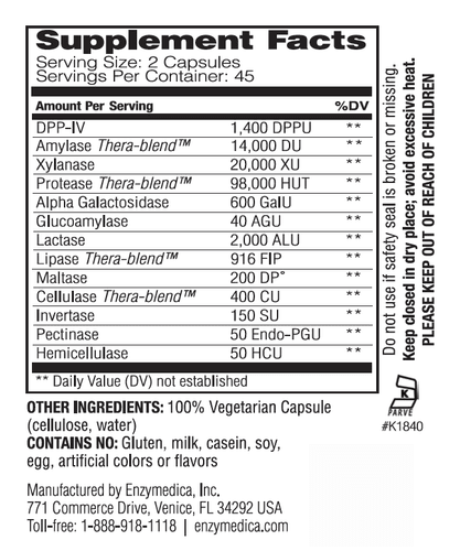 Enzymedica Digest Spectrum, 90 caps