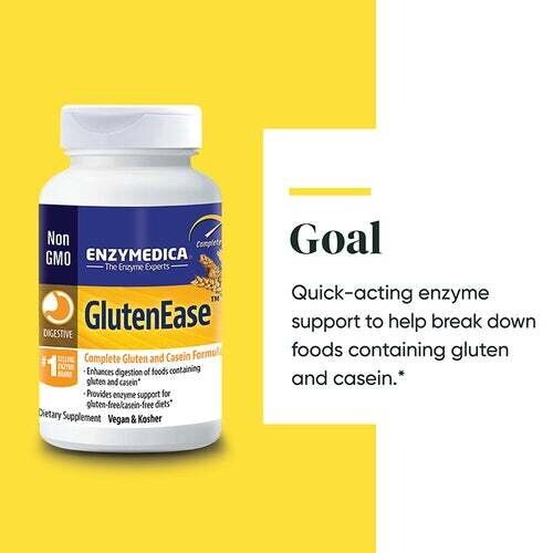 Enzymedica Gluten Ease, 60 caps