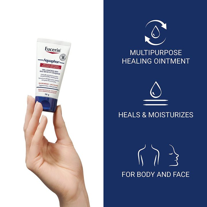 Eucerin Aquaphor Healing Ointment, 50g