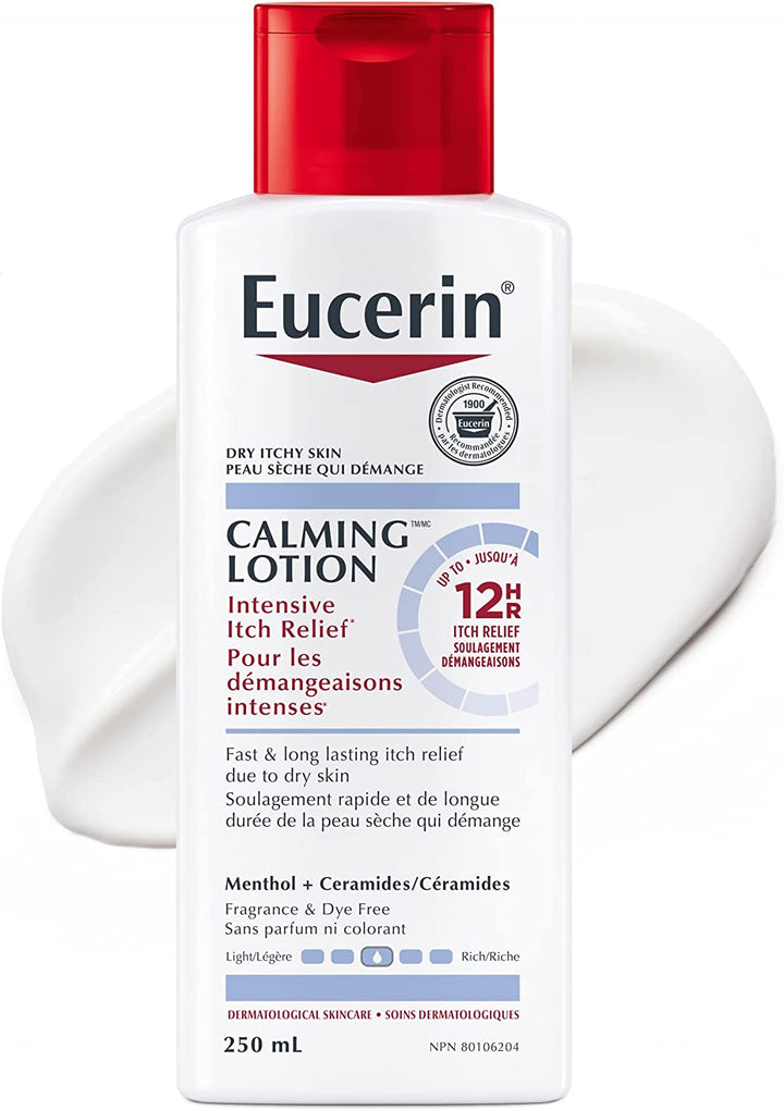 Eucerin Calming Lotion for Intensive Itch Relief, 250ml