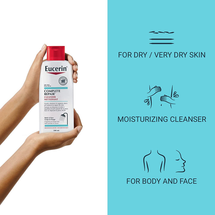 Eucerin Complete Repair Cleanser, 500ml