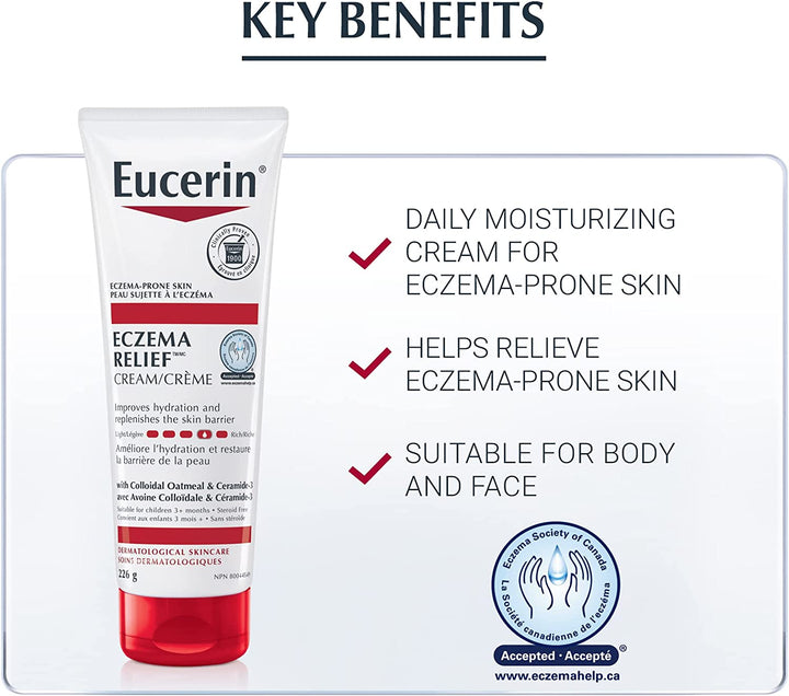 Eucerin Eczema Relief Cream, 226g