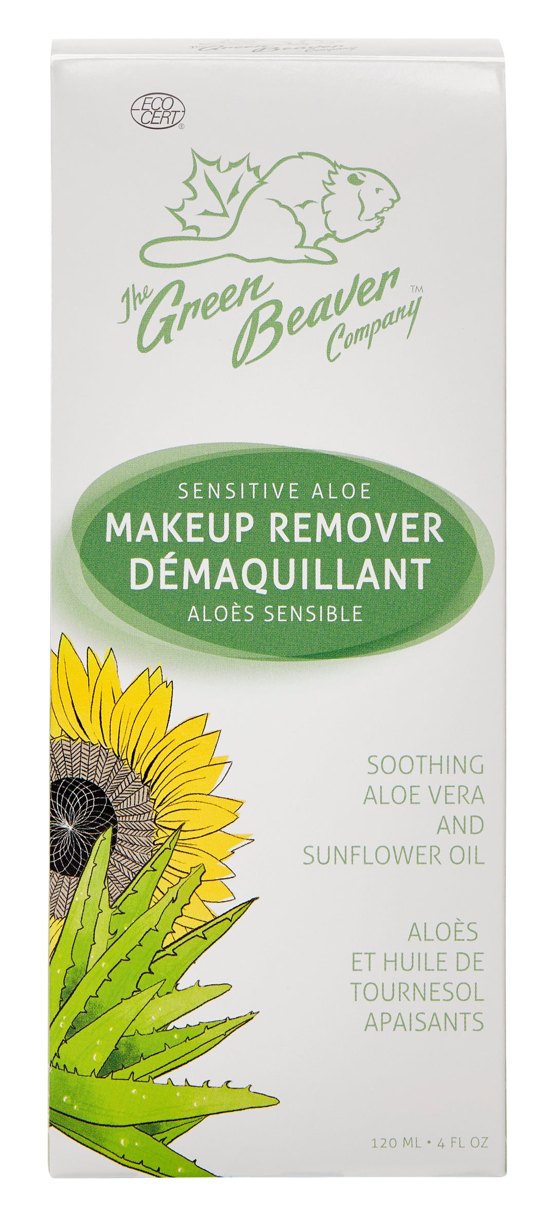 Green Beaver Sensitive Aloe Makeup Remover