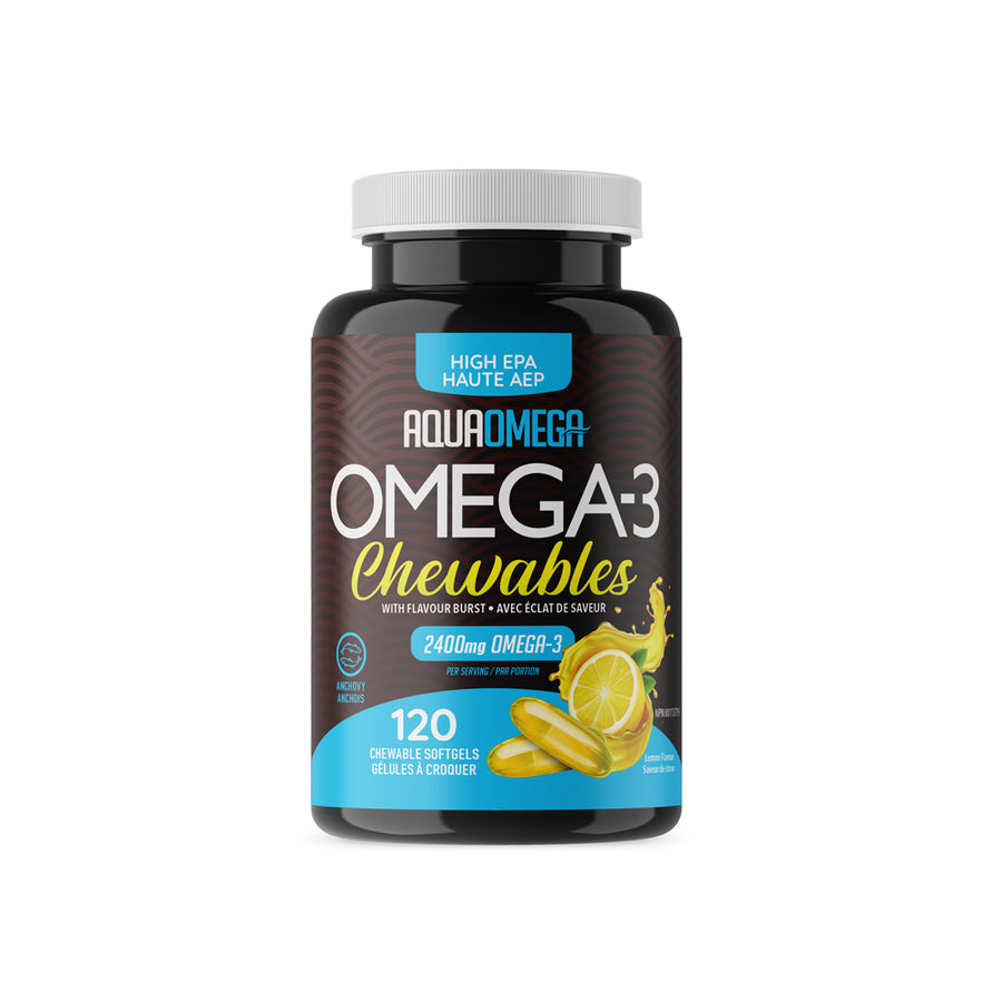 AquaOmega High EPA Chewables Lemon