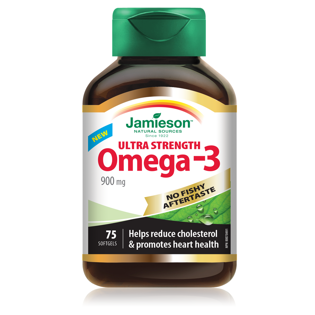 Jamieson Ultra-Strength Omega-3 900mg 75's