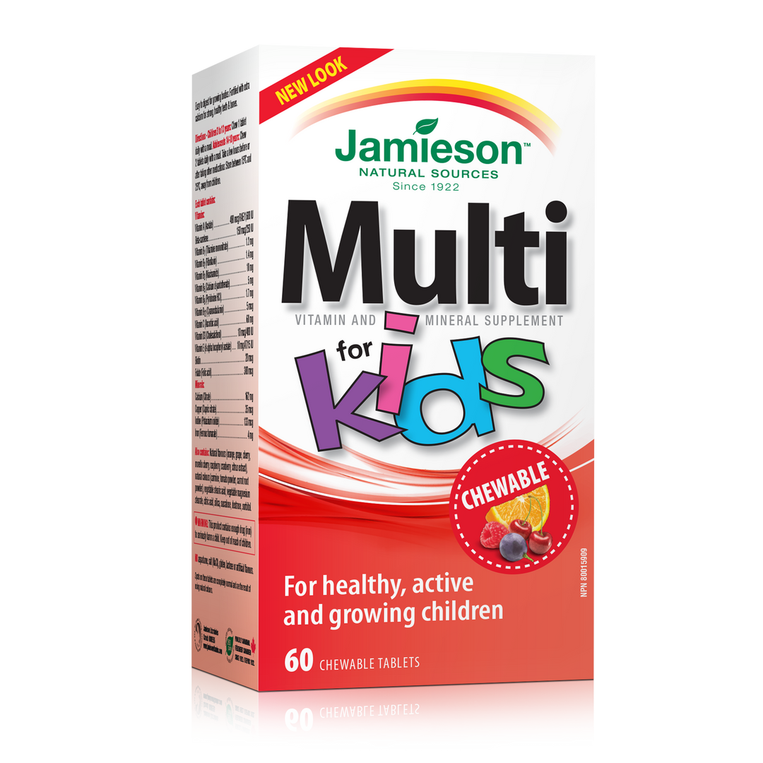 Jamieson 100% Complete Kids Chewable Multi 60's