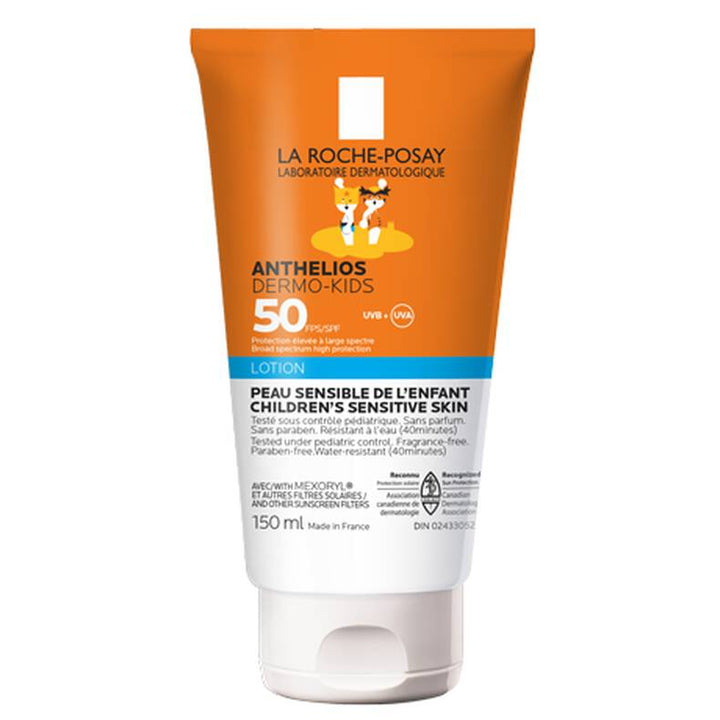 La Roche-Posay Anthelios Dermo-Kids Sunscreen for Kids SPF 50 Face & Body, 150ml