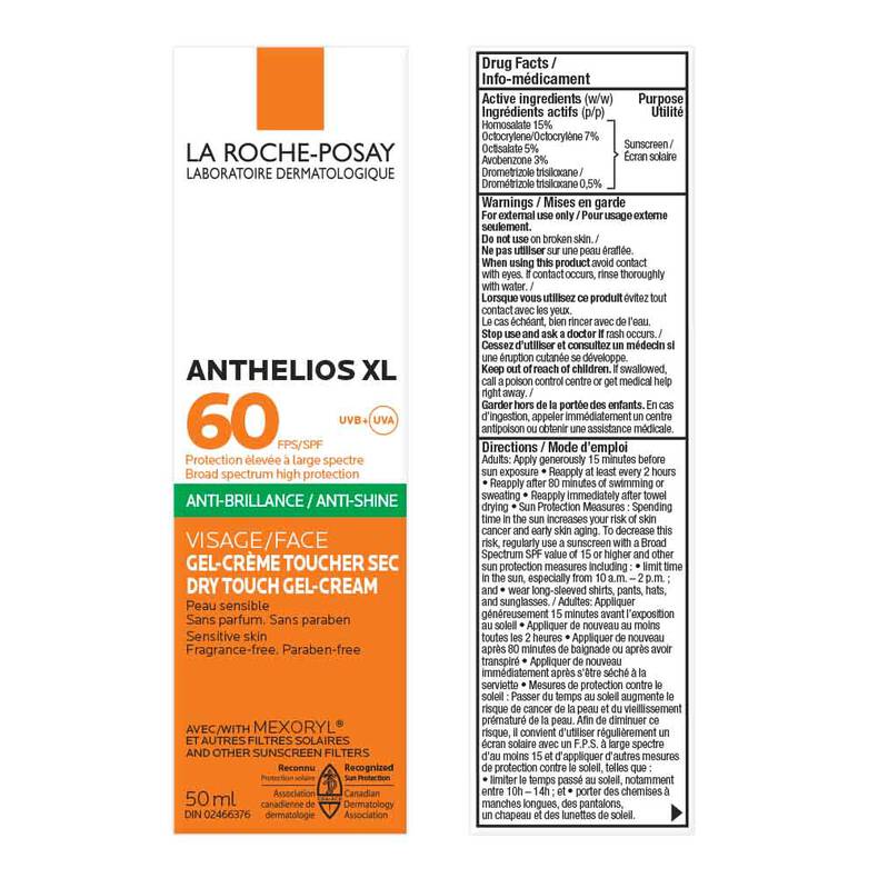 La Roche-Posay Anthelios XL Dry Touch SPF 60 Facial Suncreen, 50ml