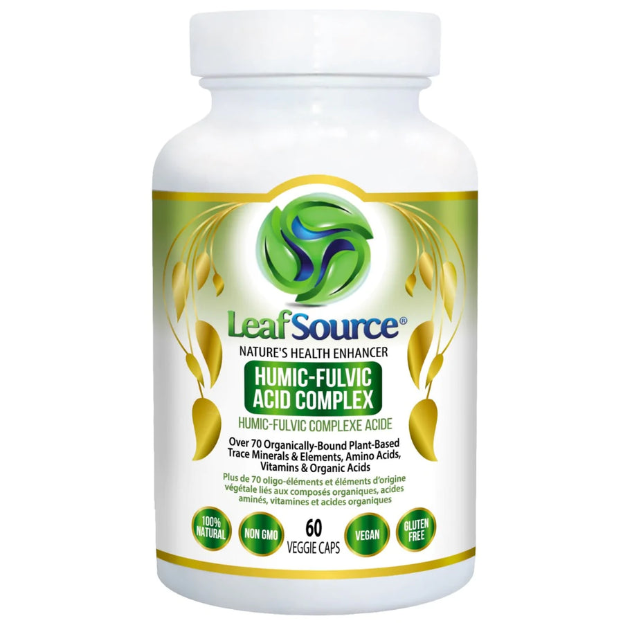 LeafSource Humic-Fulvic Complex Acid, 60 veggie capsules