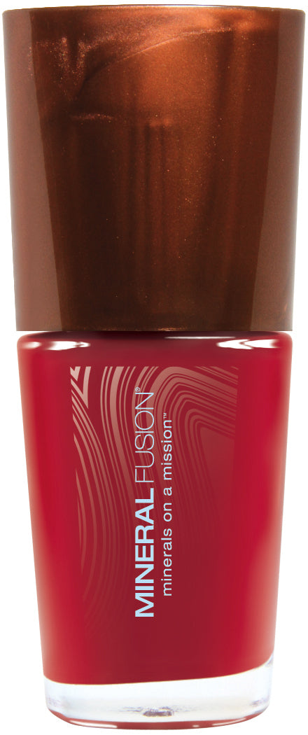 Mineral Fusion Nail Polish Crimson Clay