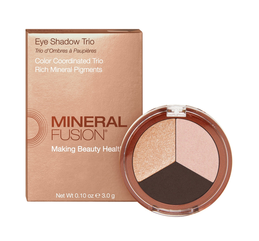 Mineral Fusion Eye Shadow Trio Espresso Gold