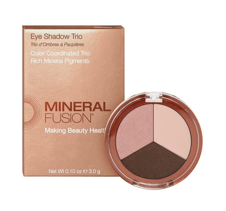 Mineral Fusion Eye Shadow Trio Rose Gold
