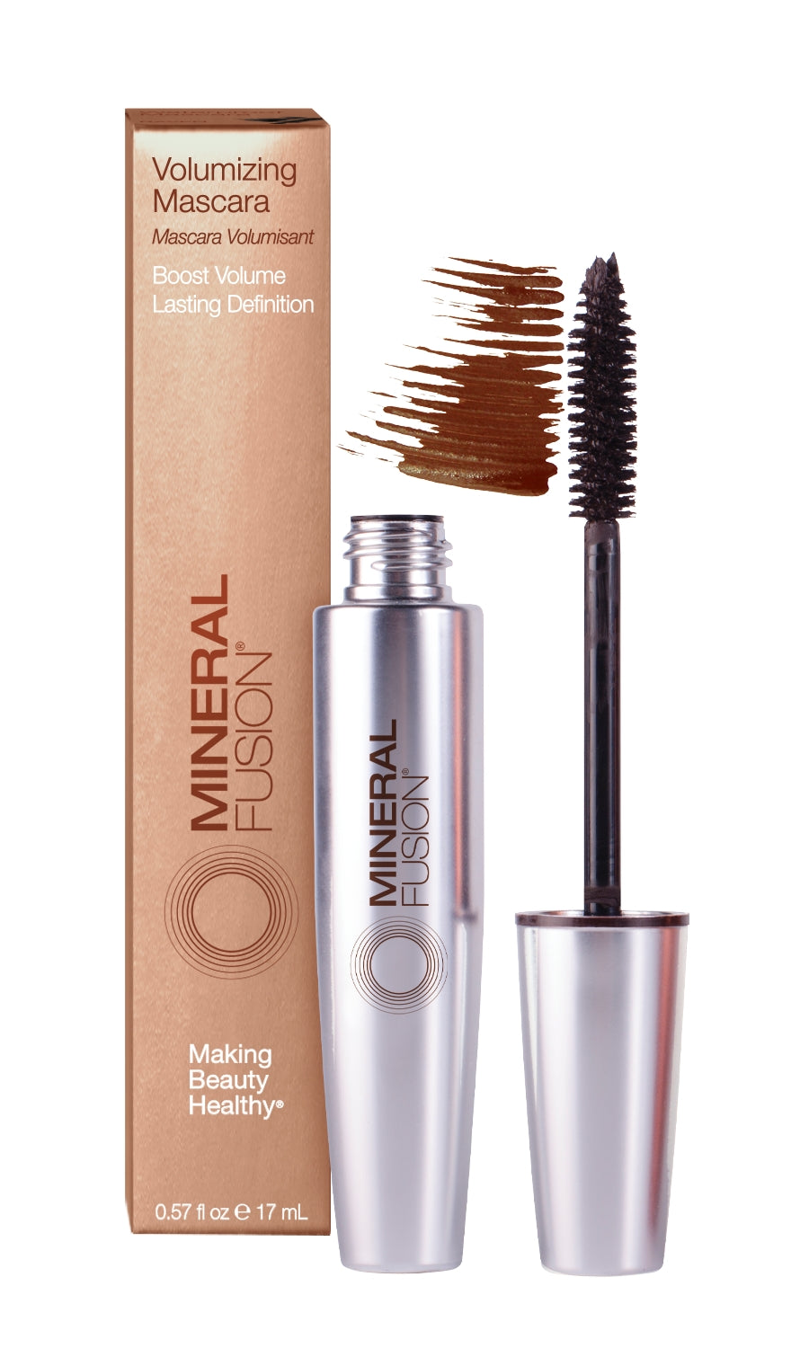 Mineral Fusion Mascara Volumizing Chestnut