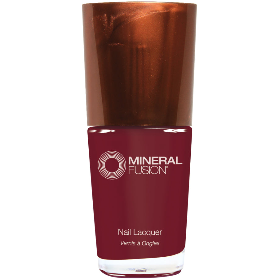 Mineral Fusion Nail Polish Matte Mulberry