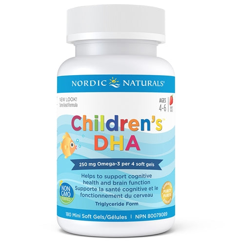 Nordic Naturals Children's DHA Strawberry, 180 softgels