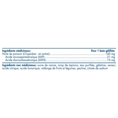 Nordic Naturals Omega 3 Gummies (Tangerine), 60 gummies