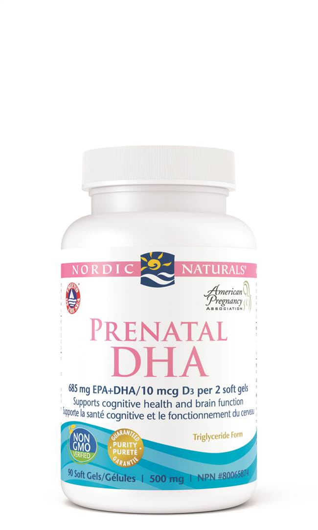 Nordic Naturals Prenatal DHA, 90 Softgels