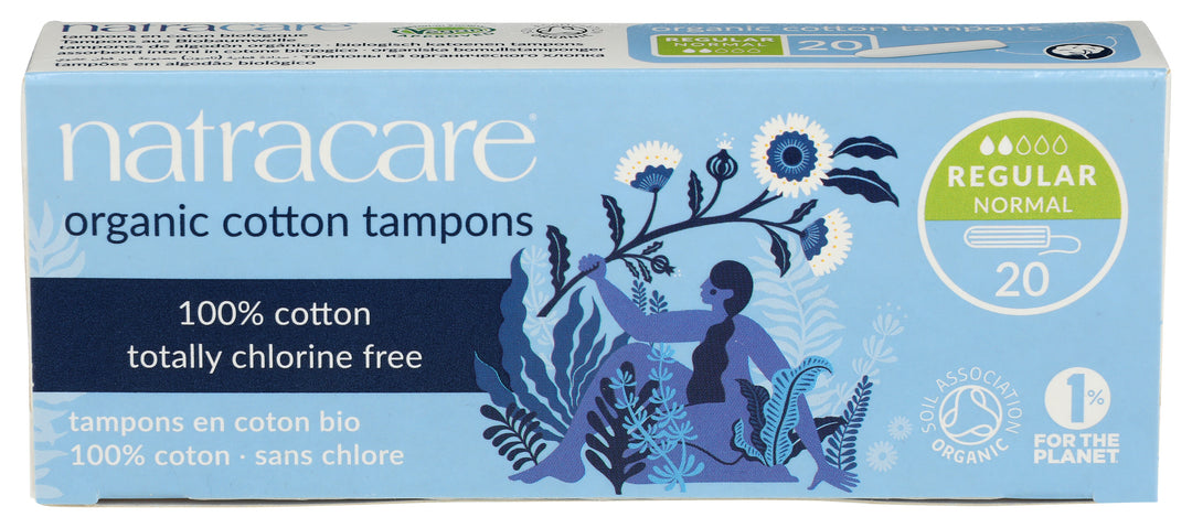 Natracare Organic Cotton Tampons Regular