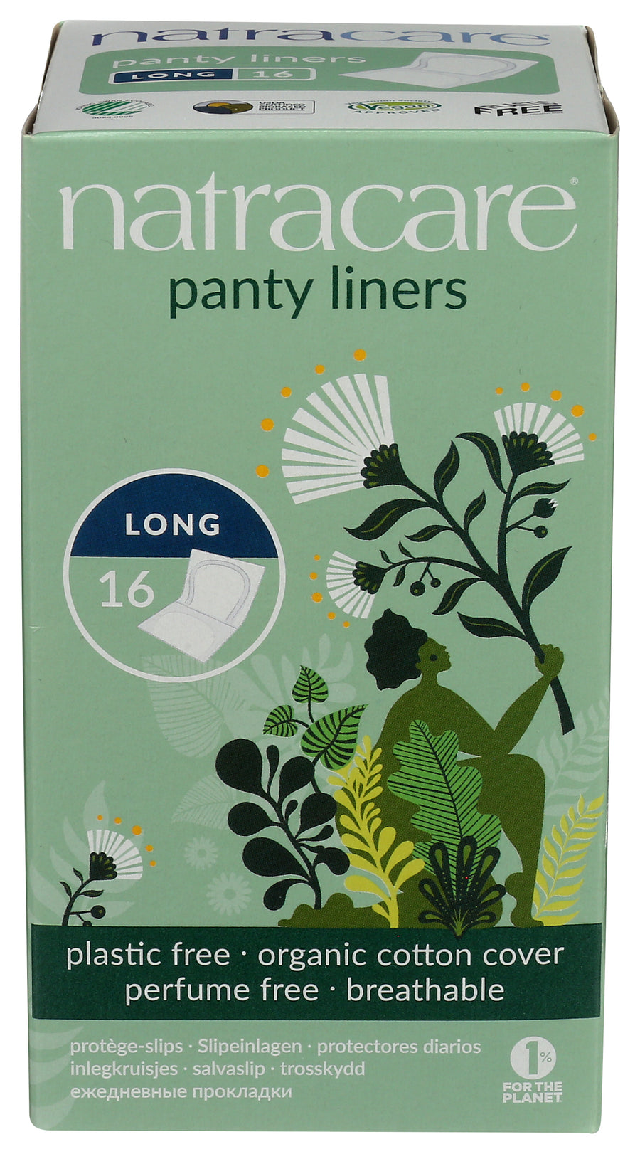 Natracare Panty Liners Long