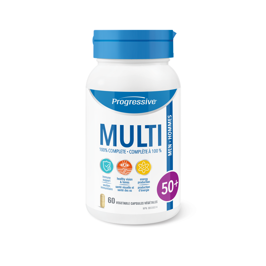 Progressive MultiVitamins for Men 50+