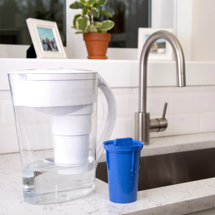 Santevia Alkaline Pitcher, MINA Slim, Filter, Single
