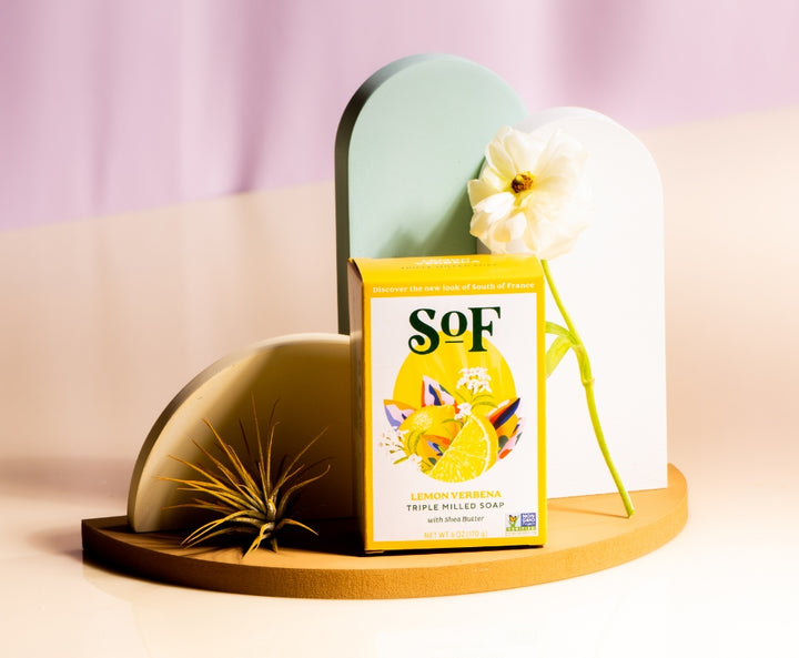 South Of France Natural Soap, Lemon Verbena 170g